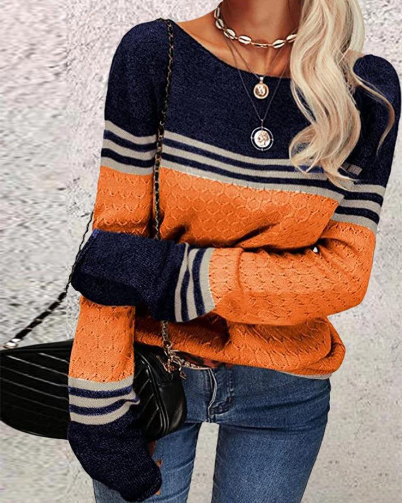 Dana - Casual Colorful Sweater for Women - ZyraLux