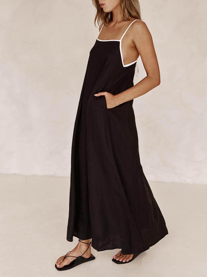 Celina | Strappy Maxi Dress - ZyraLux Dresses