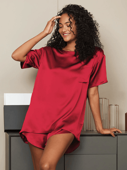 ANNELIES - Pure Silk Pyjama, Elegance and Comfort - ZyraLux Pyjama