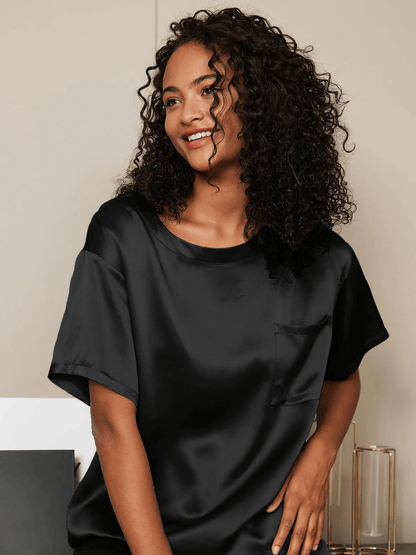 ANNELIES - Pure Silk Pyjama, Elegance and Comfort - ZyraLux Pyjama