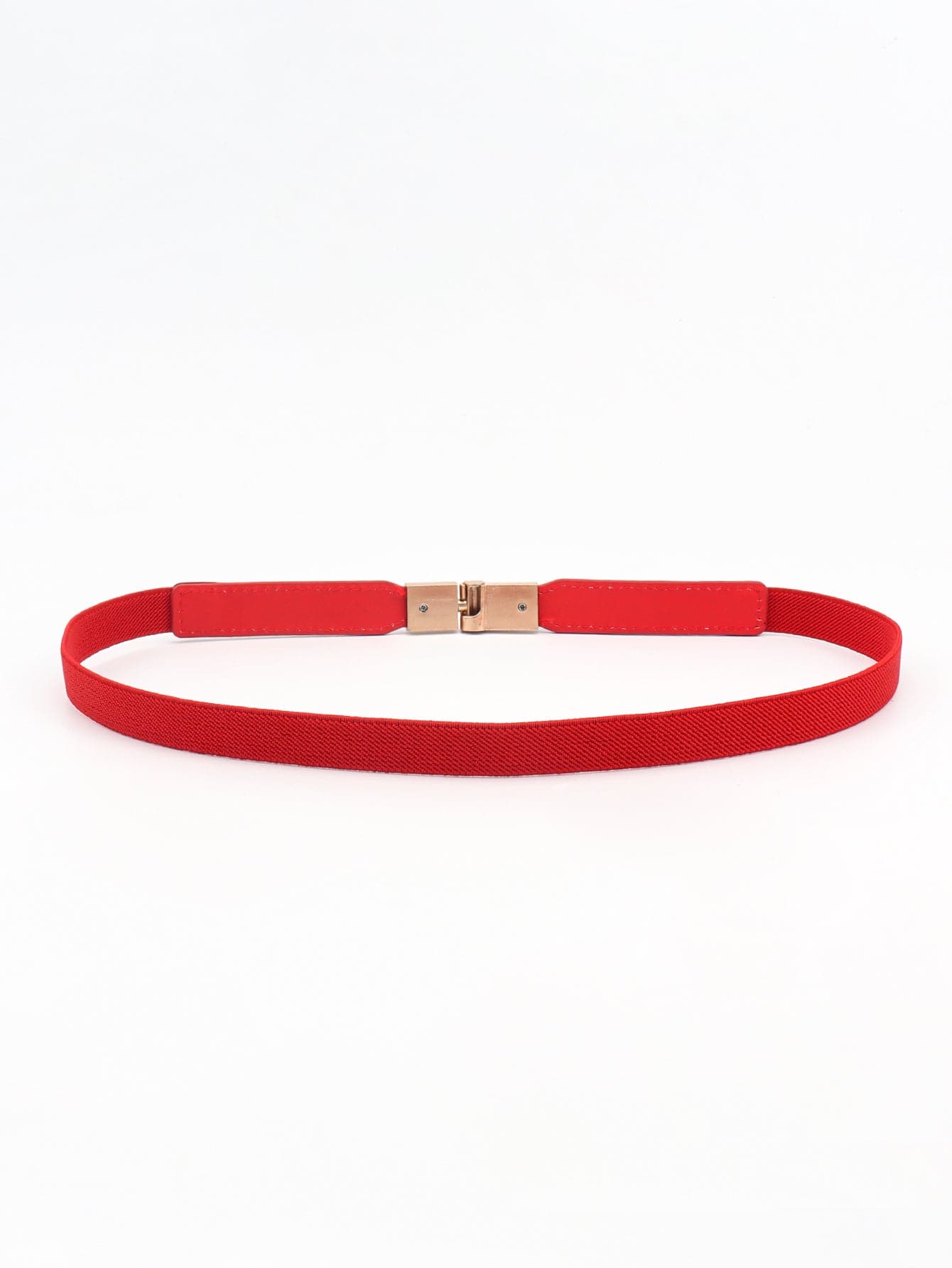 Stijlvolle PU elastische slim fit riem