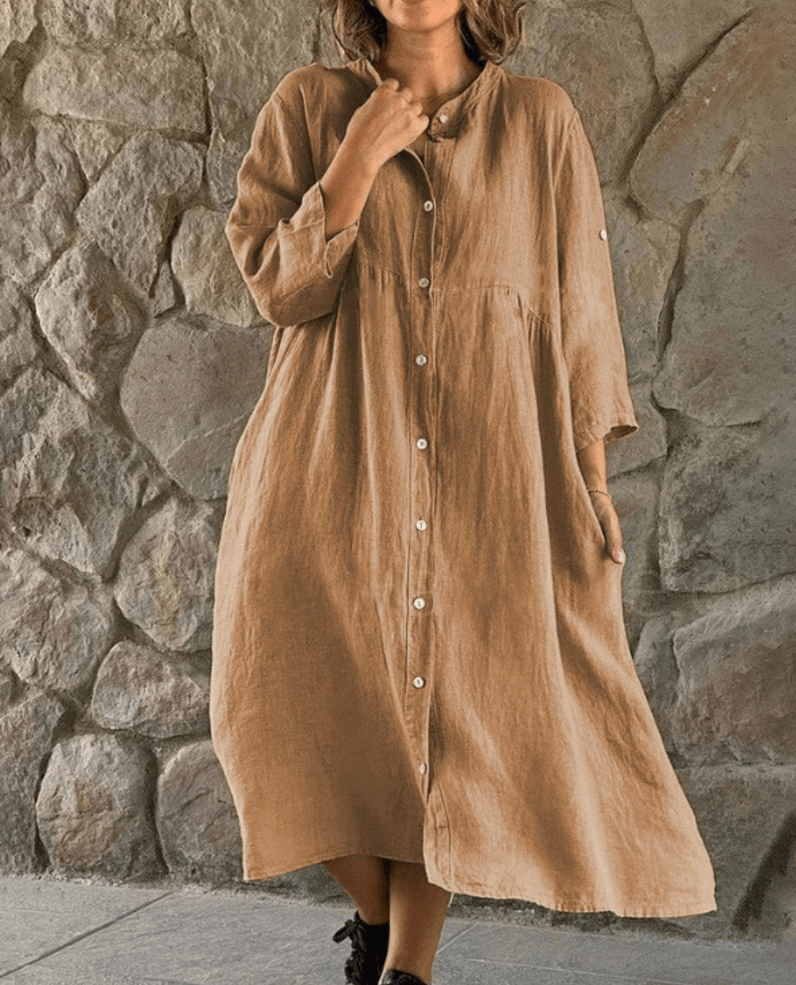 Guinevere - Casual Maxi Dress - ZyraLux