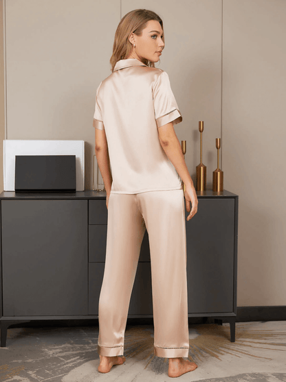 VERONIQUE - 19 Momme zijden pyjama, casual elegantie