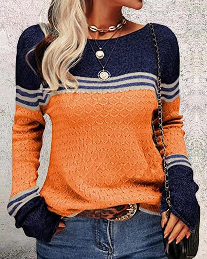 Dana - Casual Colorful Sweater for Women - ZyraLux