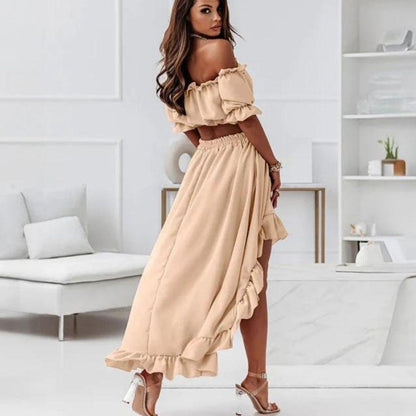 Elenaya - Off-Shoulder Dress - ZyraLux