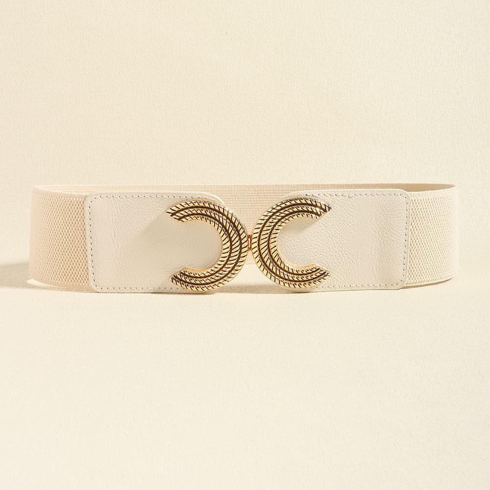 Chique Double C gesp stretch riem