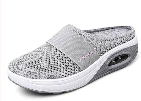 ZyraLux Mesh Comfort Orthopedische Klompen voor Dames - Ademend - Lichtgewicht - Wandelschoenen met Boogondersteuning