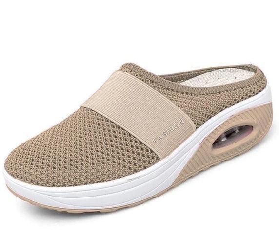 ZyraLux Mesh Comfort Orthopedische Klompen voor Dames - Ademend - Lichtgewicht - Wandelschoenen met Boogondersteuning