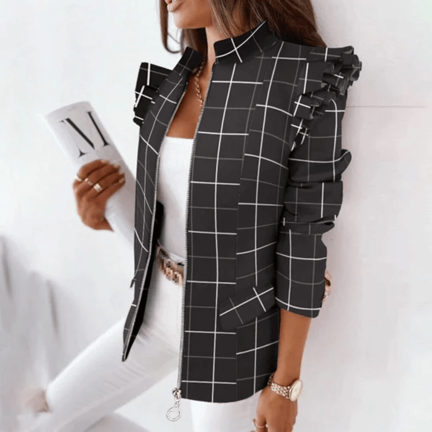 Janica - Styish & Modern Blazer - ZyraLux