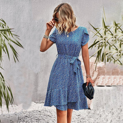 Garden Bliss Dress | Casual & Chic | Polyester - ZyraLux Kleding en accessoires