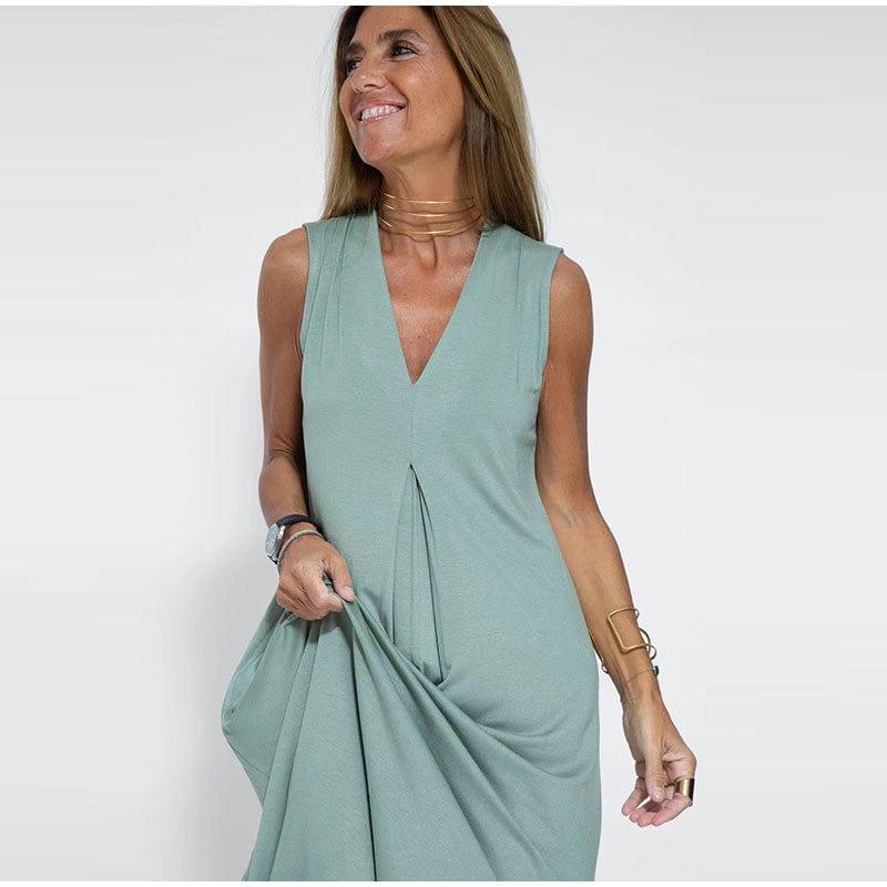 Effortless Elegance Maxi Dress | Relaxed & Stylish | Rayon - ZyraLux Kleding en accessoires