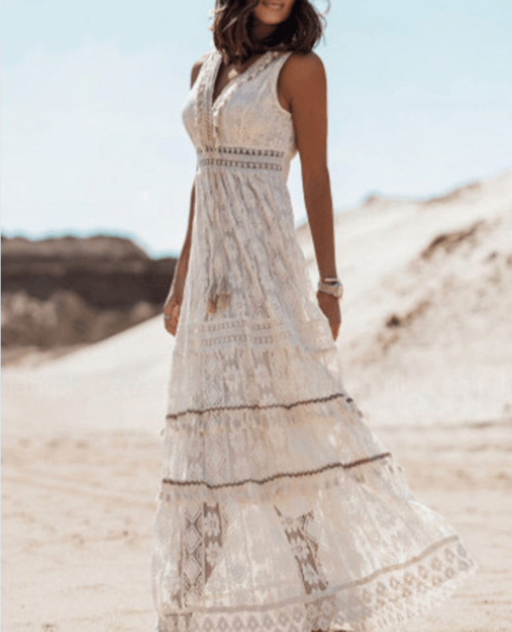 Elvi | Elegant Boho Dress - ZyraLux Dress