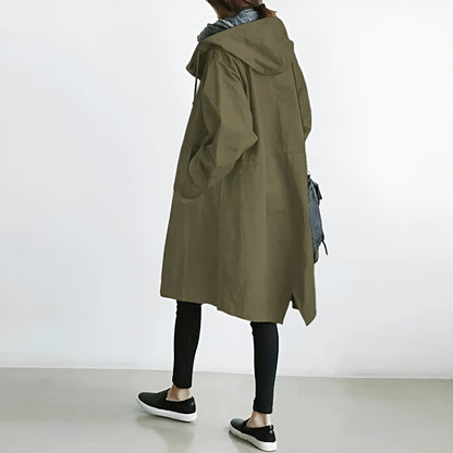 Stormguard - storm- en waterdichte trenchcoat met capuchon voor dames