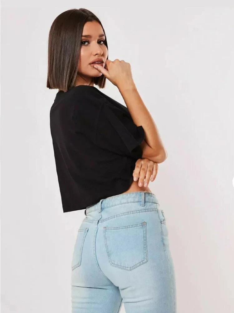 Kirsti - Women Crop Top - ZyraLux