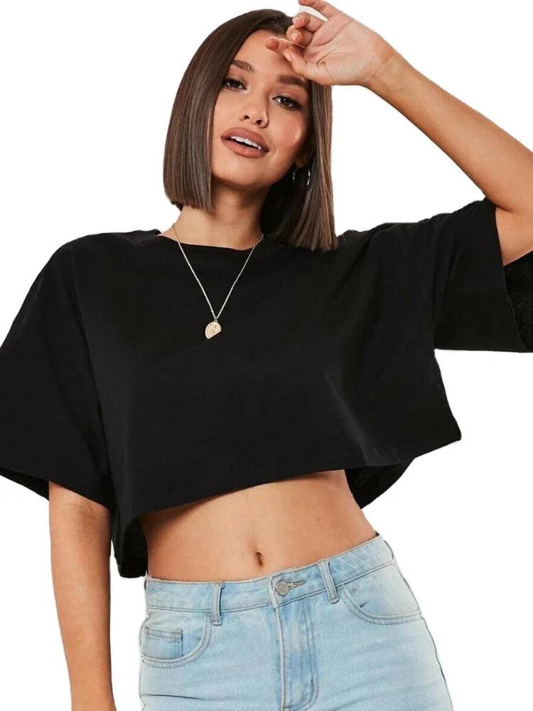 Kirsti - Women Crop Top - ZyraLux