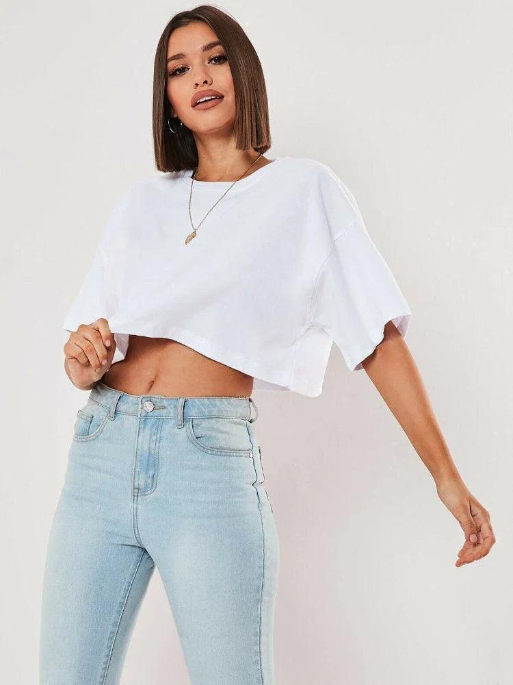 Kirsti - Women Crop Top - ZyraLux