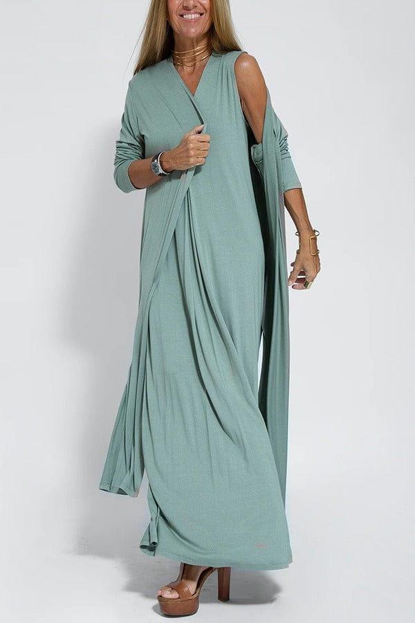 Effortless Elegance Maxi Dress | Relaxed & Stylish | Rayon - ZyraLux Kleding en accessoires