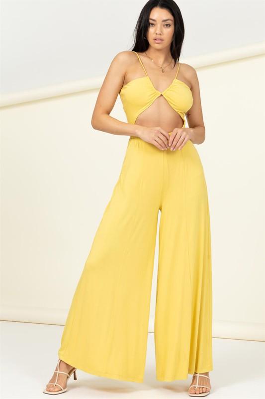 Clara Delicate Wide Leg Jumpsuit - ZyraLux