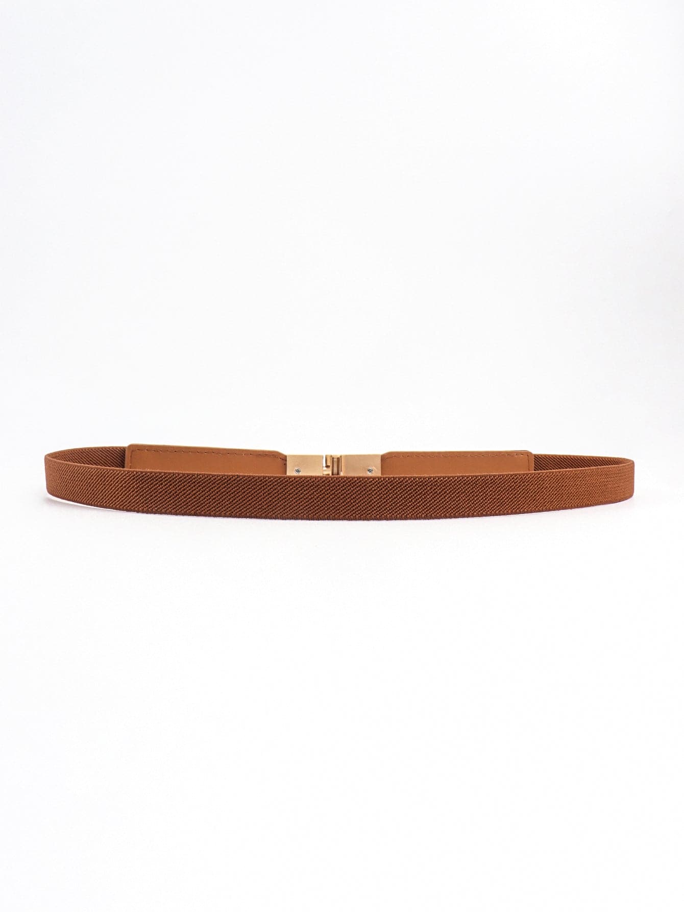 Stijlvolle PU elastische slim fit riem