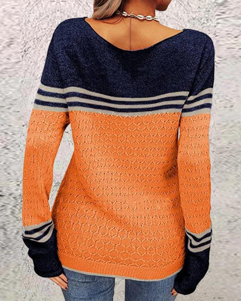 Dana - Casual Colorful Sweater for Women - ZyraLux