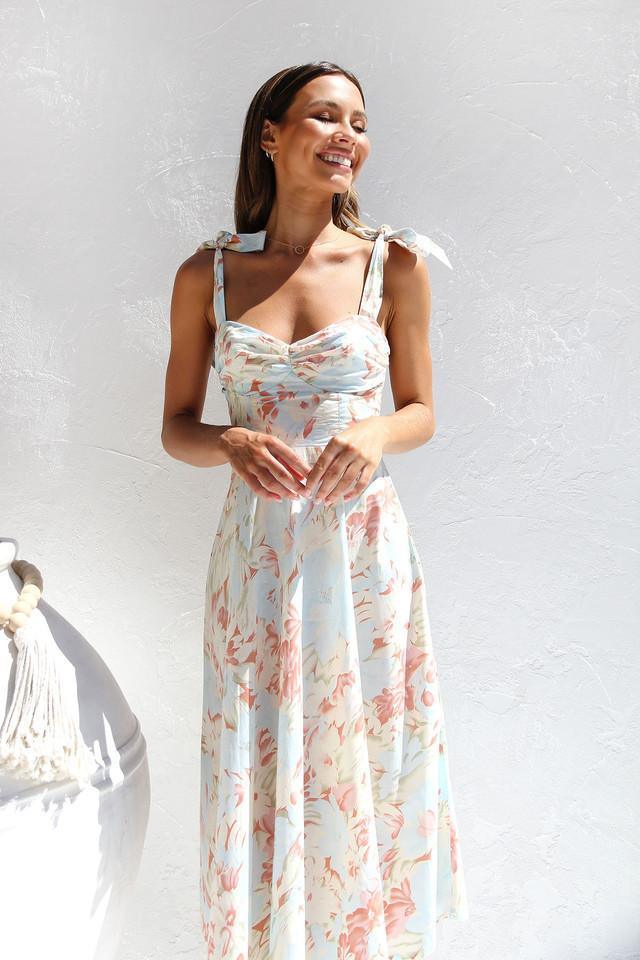 Andrea - Spring Midi Dress - ZyraLux