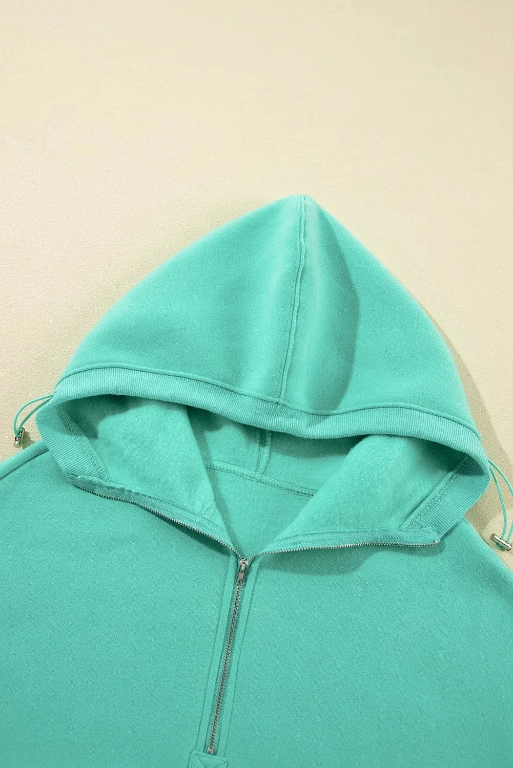 Gezellige hoodie met rits en lange mouwen