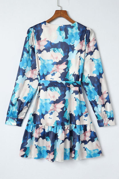 Sarah's Chic Floral Dress - ZyraLux