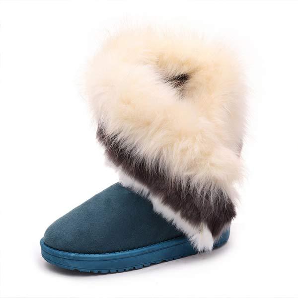 Vrouwen'S Faux Rabbit Fur Snowboots 14213756C