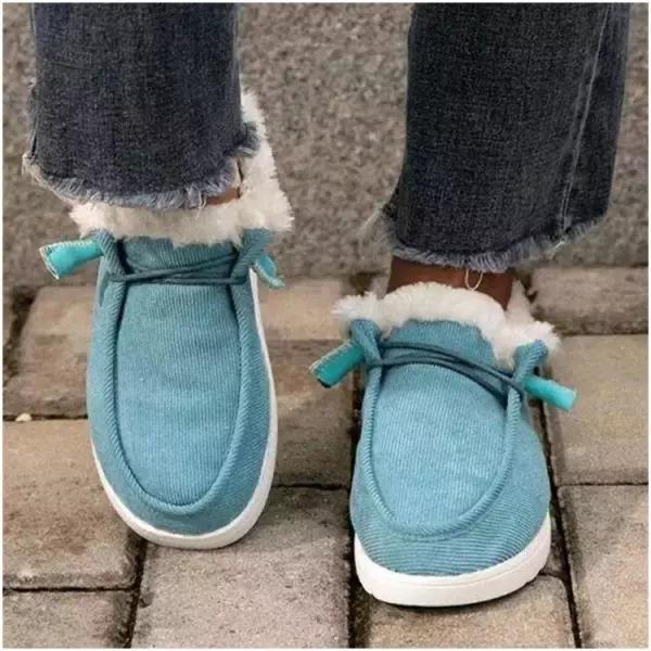 Dames Lage Fleece Casual Katoenen Schoenen 44507761C