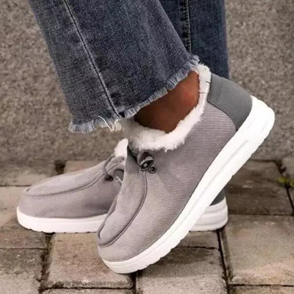 Dames Lage Fleece Casual Katoenen Schoenen 44507761C