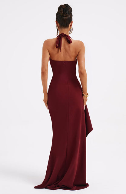 Luella Maxi-jurk - Bordeauxrood